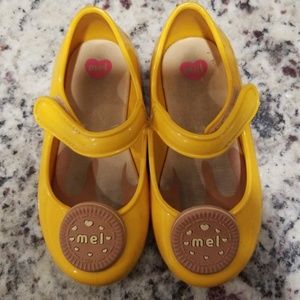 Mini Melissa size 8 oreo Mary janes